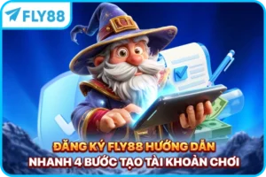 Đăng Ký FLY88 - Hướng Dẫn Nhanh 4 bước Tạo Tài Khoản Chơi
