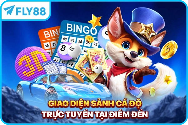 Giao diện sảnh cá độ trực tuyến tại điểm đến