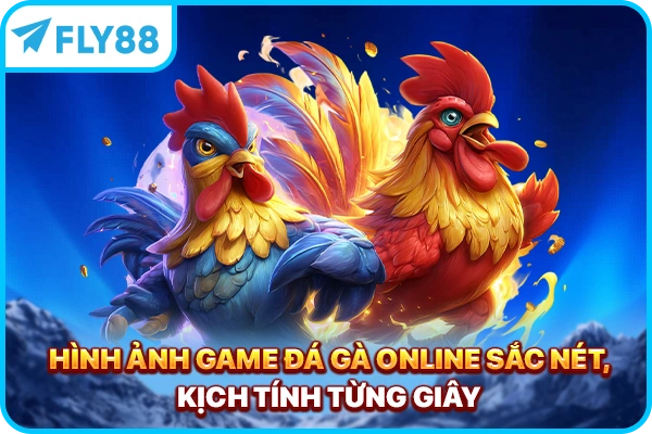 Hình ảnh game đá gà online sắc nét, kịch tính từng giây