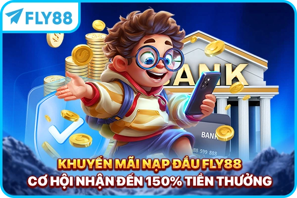 Khuyến Mãi Nạp Đầu FLY88 - Cơ Hội Nhận Đến 150% Tiền Thưởng