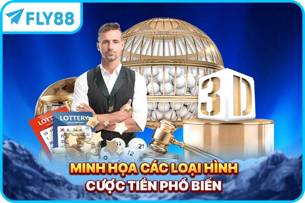 Minh họa các loại hình cược tiền phổ biến