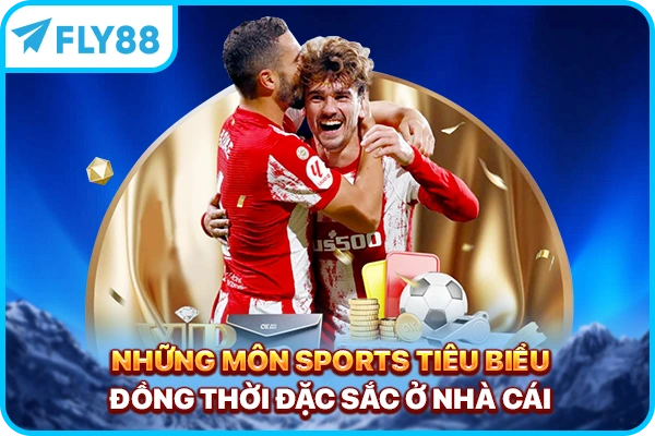Những môn sports tiêu biểu đồng thời đặc sắc ở nhà cái