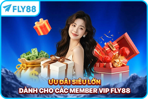 Ưu đãi siêu lớn dành cho các member VIP FLY88